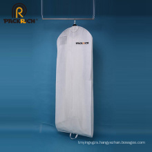 Suit Carrier Packaging Wholesale Fabric Garment Bag With Pocket Pvc